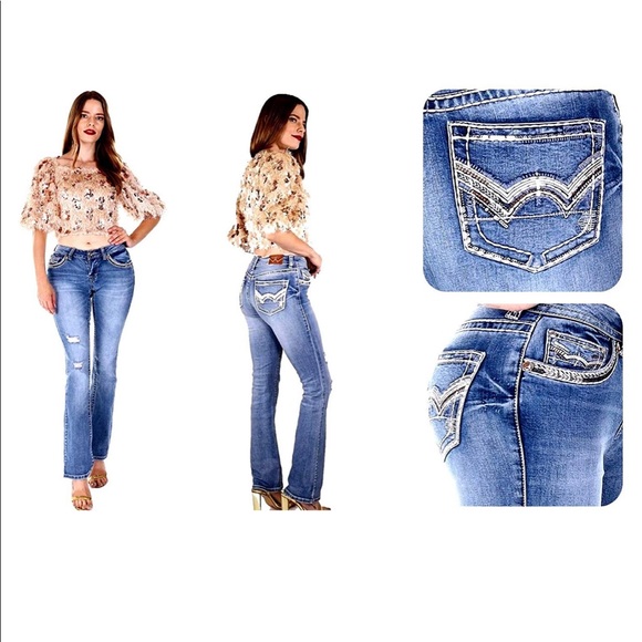 bootcut jeans western